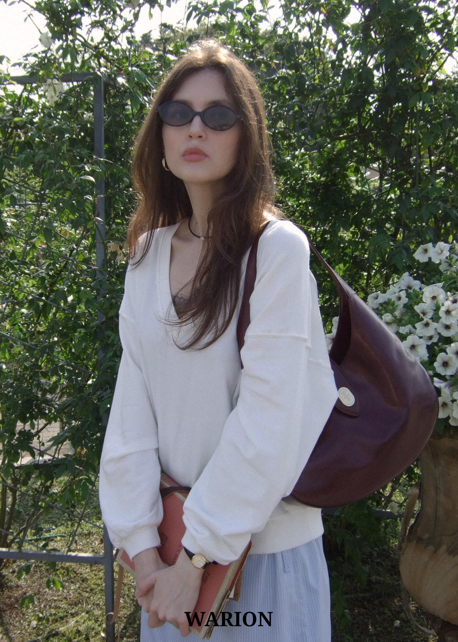 Casual Sweatshirt - White