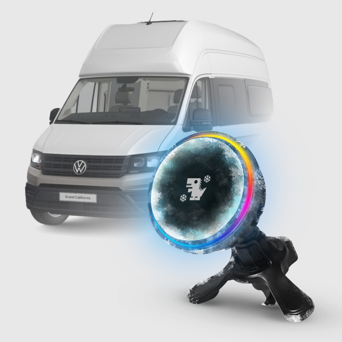 Volkswagen California 系列｜XILLA黑鏡冰核智充手機架