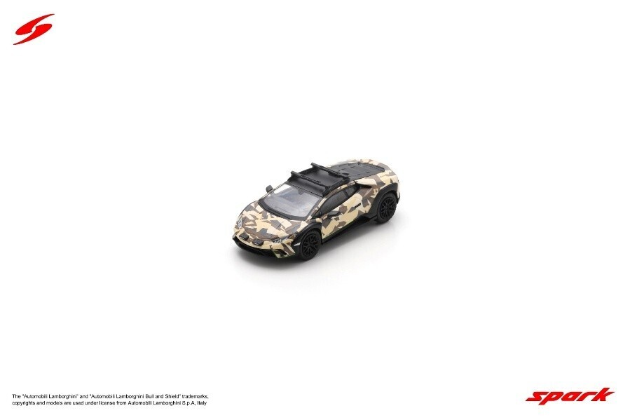 PO-$172 * SPARK * 1:64 Lamborghini Huracan Sterrato all-terrain Capsule SABBIA Version