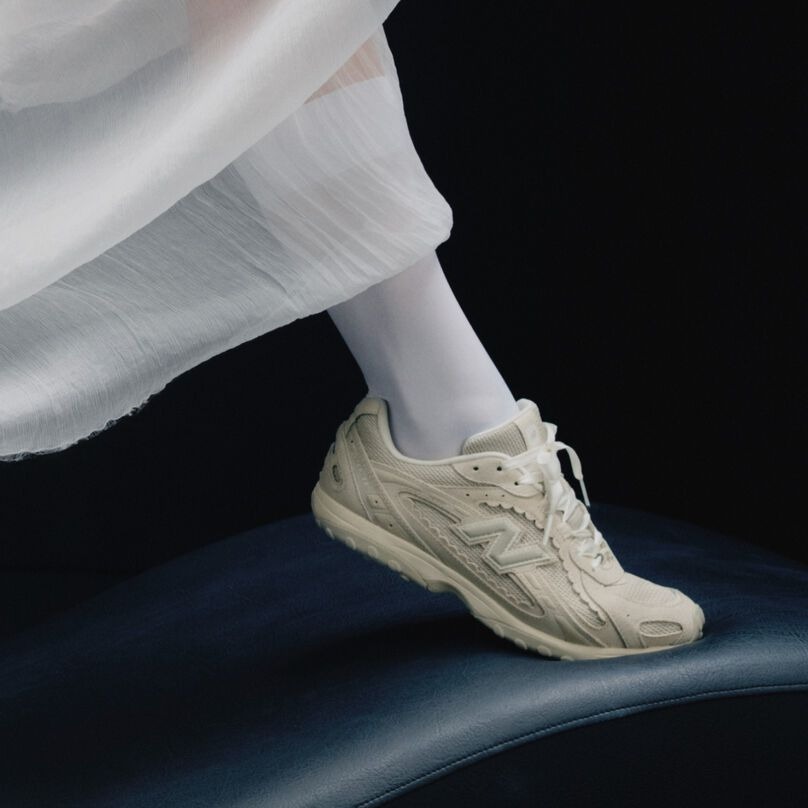 男女鞋 NEW BALANCE 204L NB204 米色 緞帶 花花邊 雙鞋帶 復古 休閒鞋【U204L2SZ】