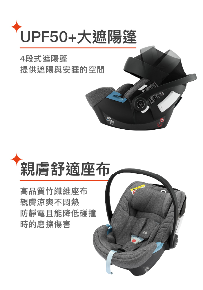 gb ARTIO 新生兒提籃理想之選