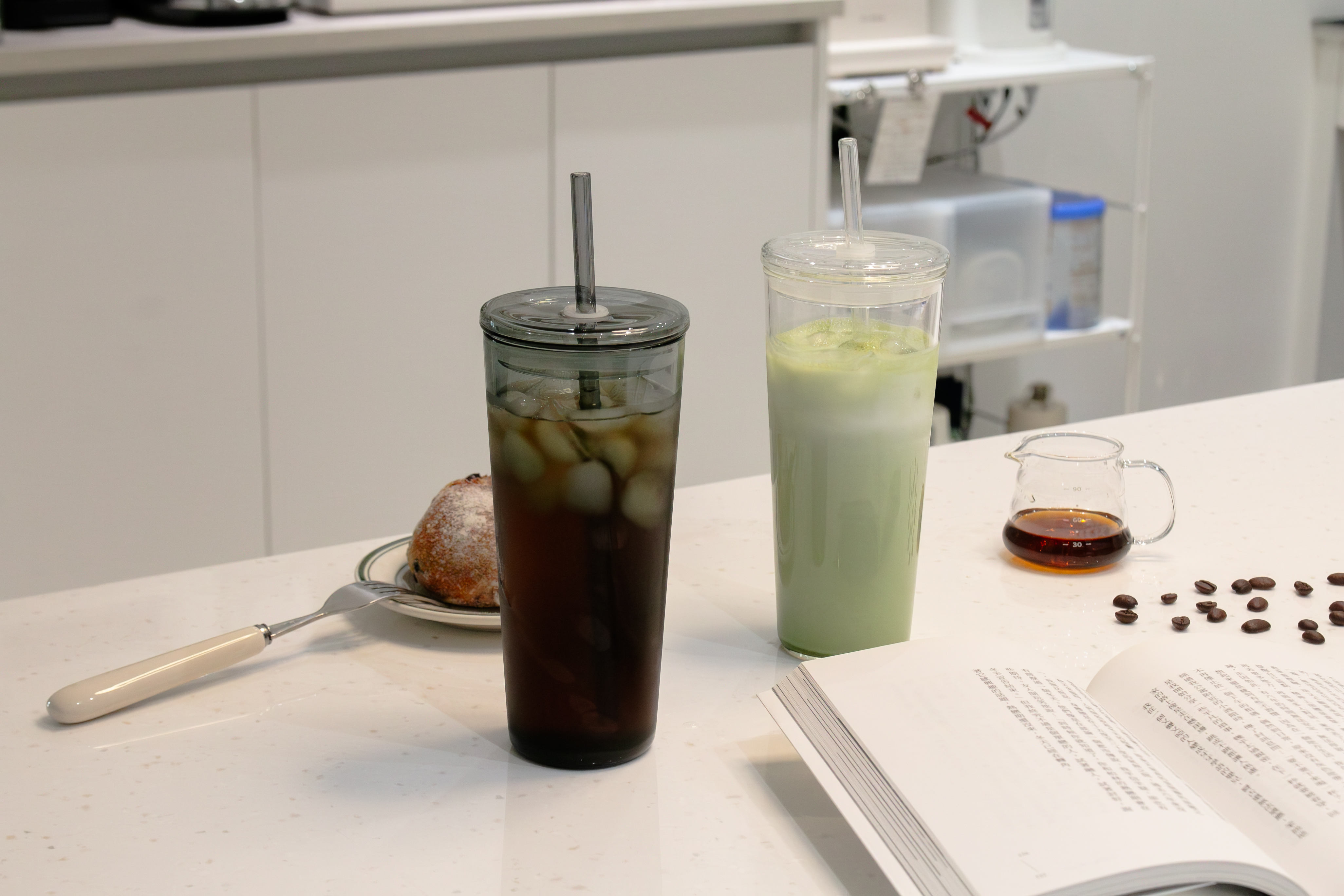 好玻-500ml隨手杯吸管組