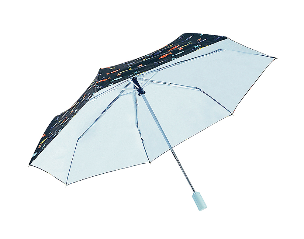 RAINSTORY-8°降溫凍齡個人加大自動傘(海洋之星)