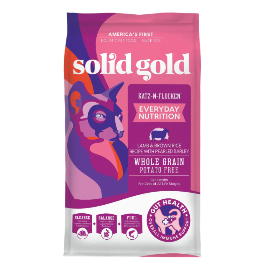 Solid Gold 素力高 全年齡優質貓糧 4LB