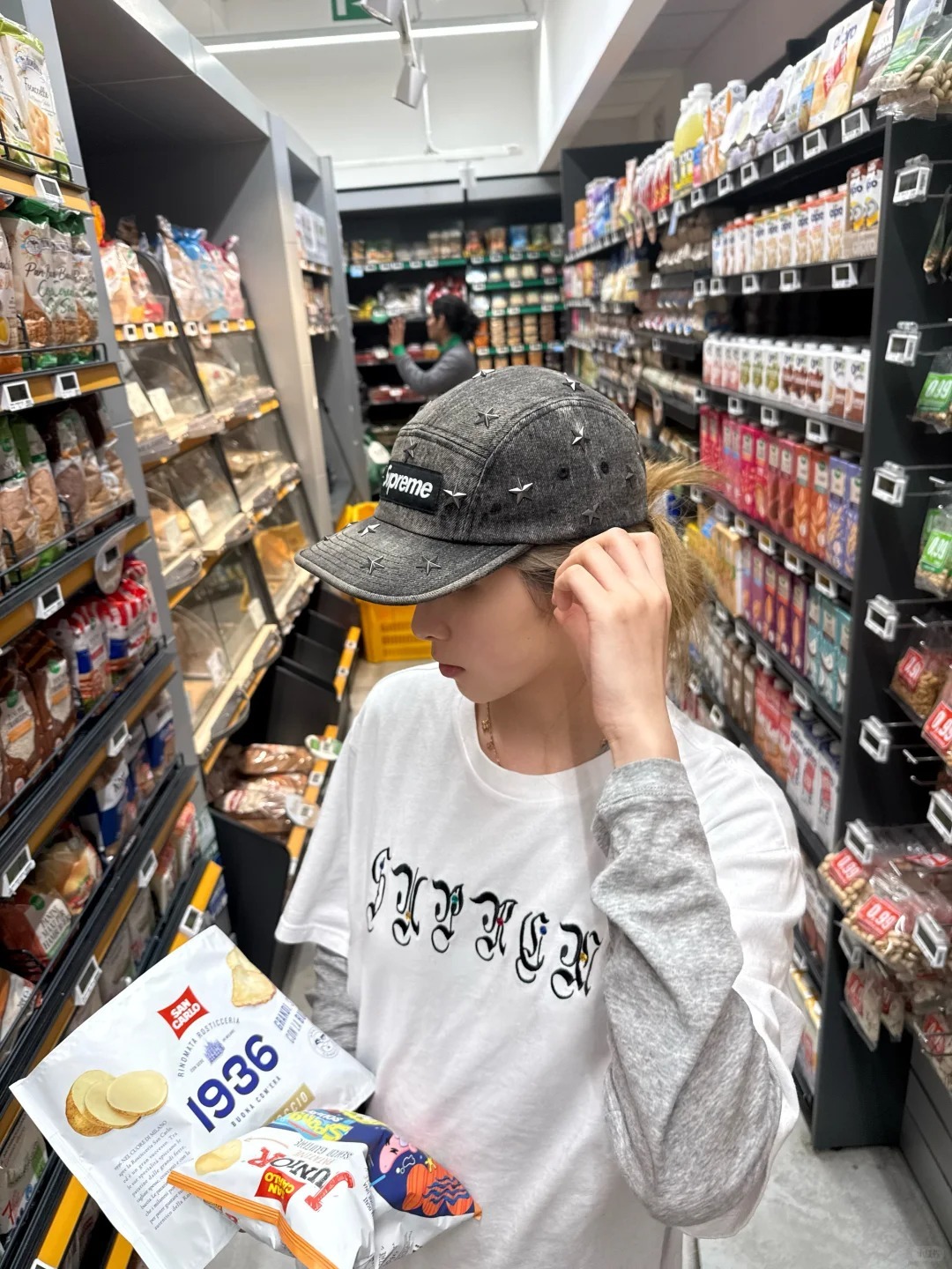 #月底出貨 🇯🇵日本 Supreme 26ss 水洗牛仔 星星鉚釘 五分割帽 老帽