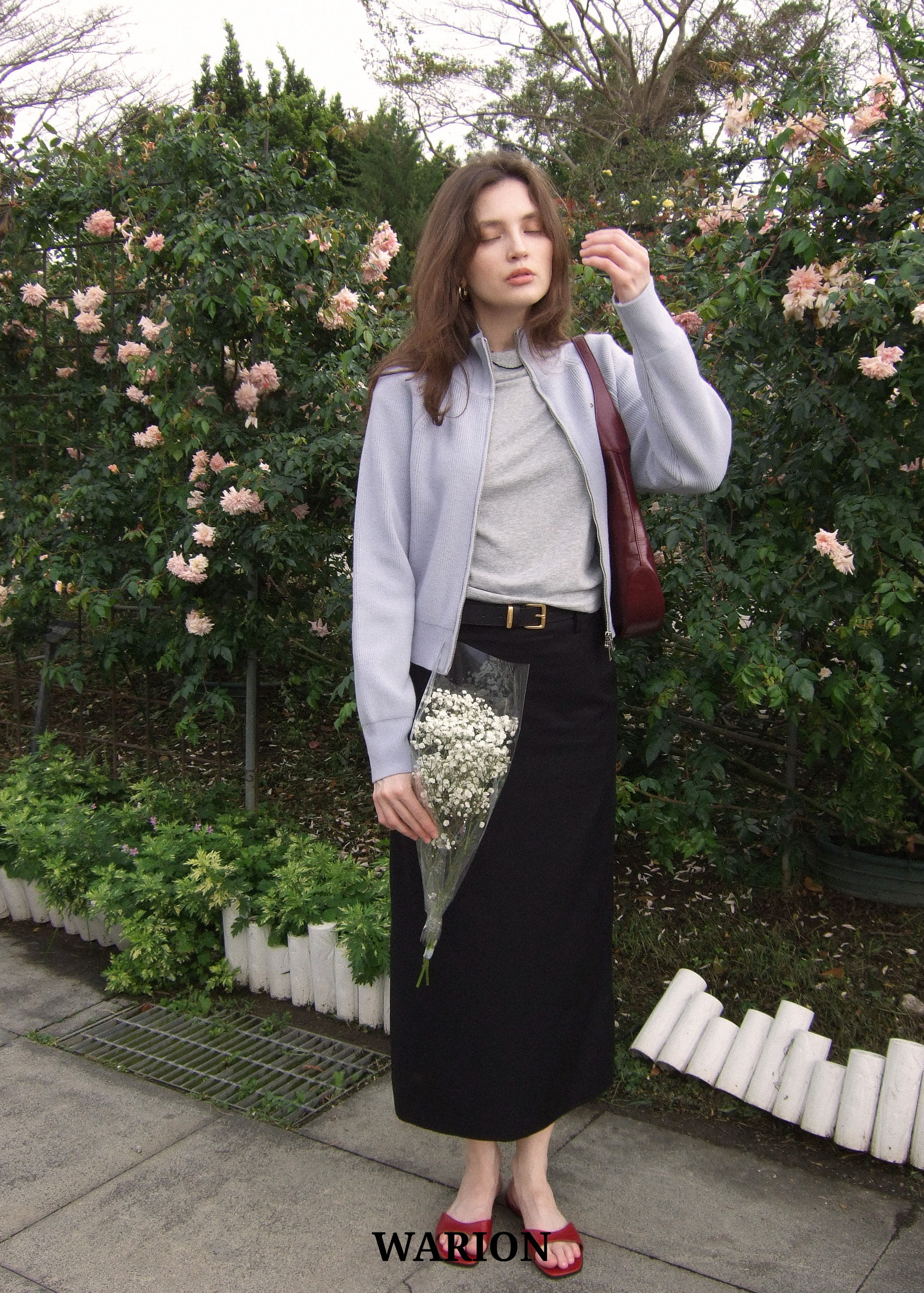 Laura Zipper Jacket - Blue