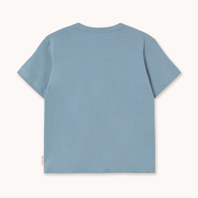 TINYCOTTONS 雙胞胎小狗短袖T恤 TINY & TINY BLACK GRAPHIC TEE - grey