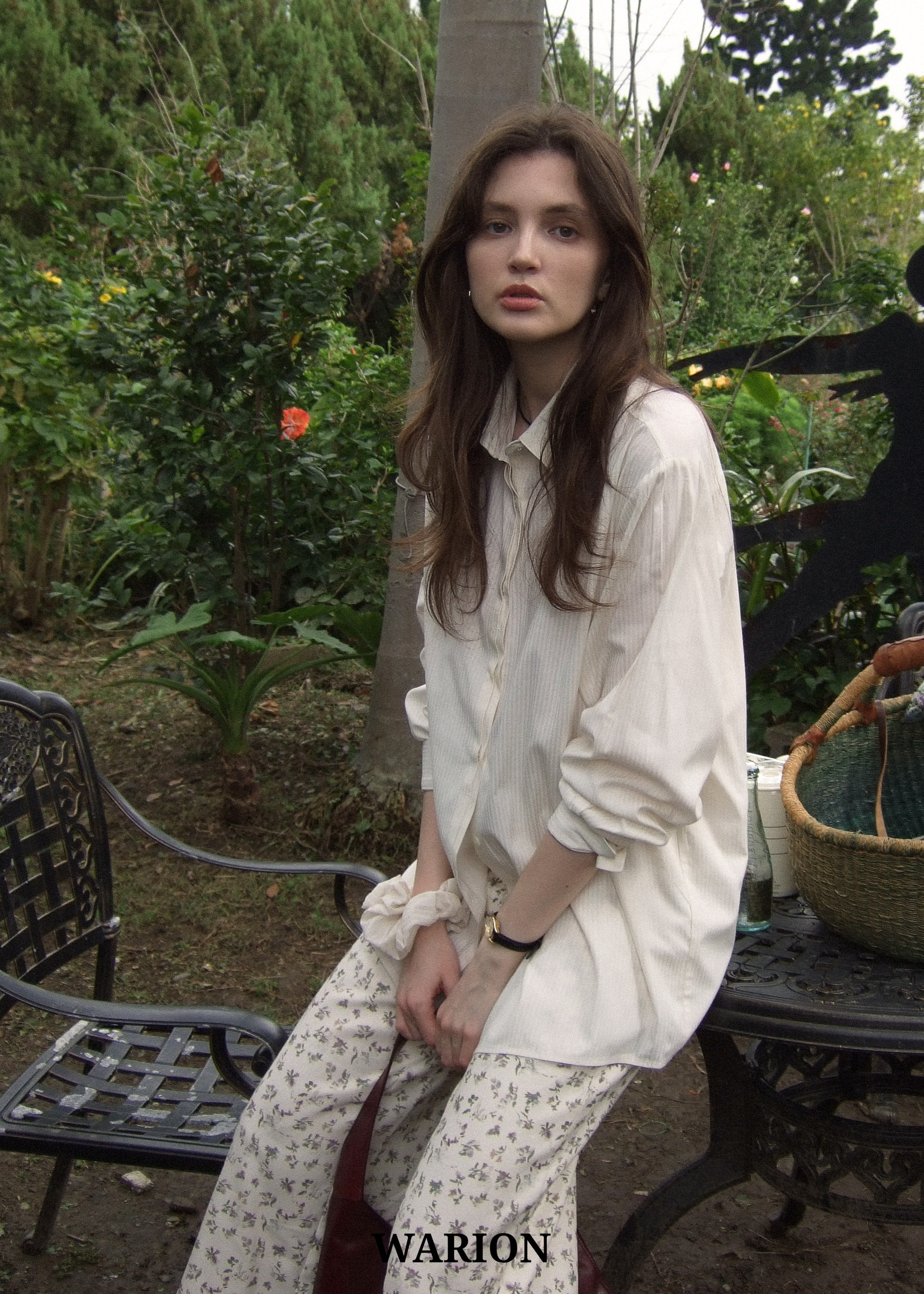 Garden pants - White