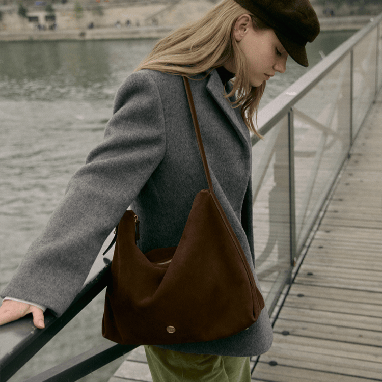 LEMEME｜Sac Agnes Suede [2 colors]