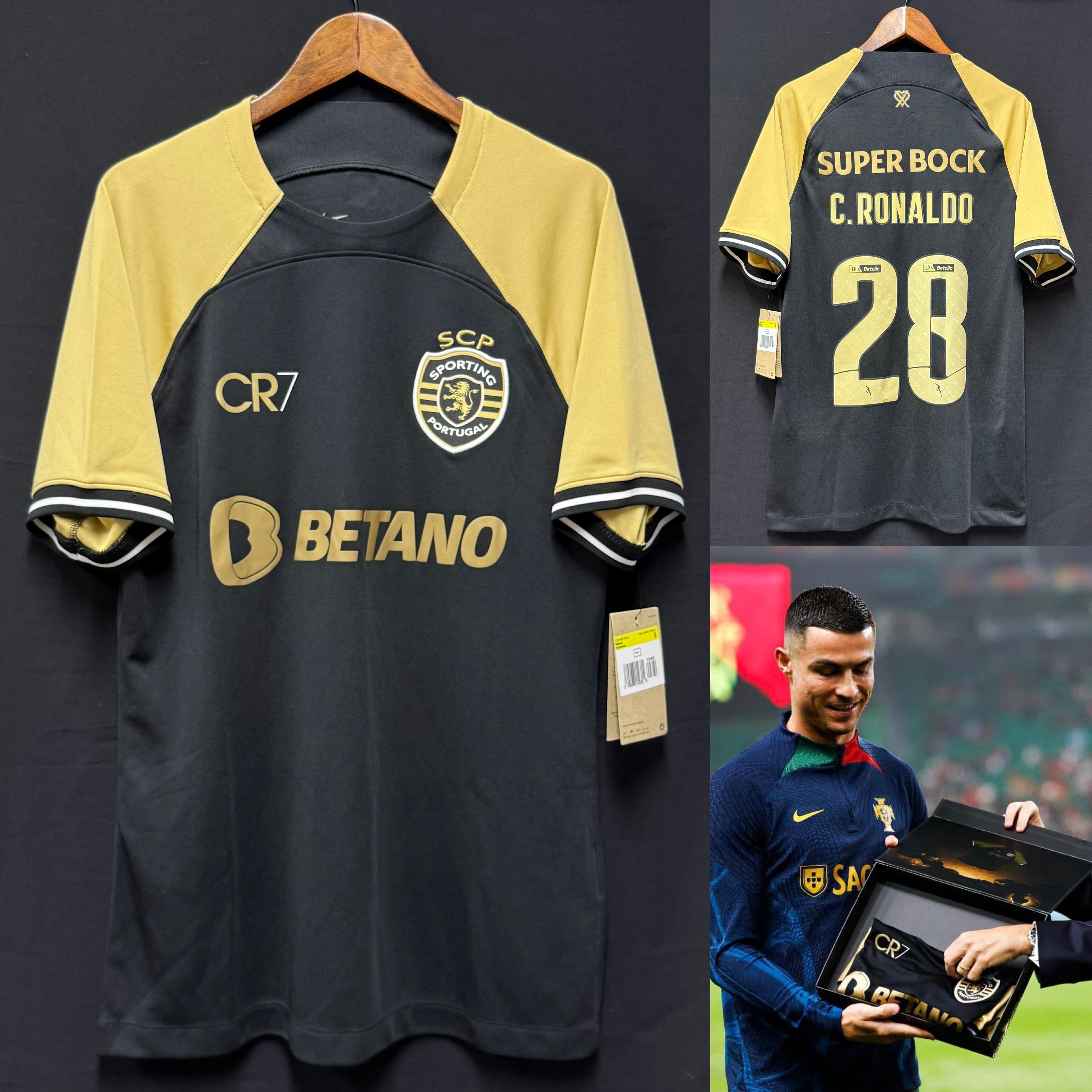 Sporting CP 2023-2024 Nike x CR7 Special Third Shirt #28 C RONALDO