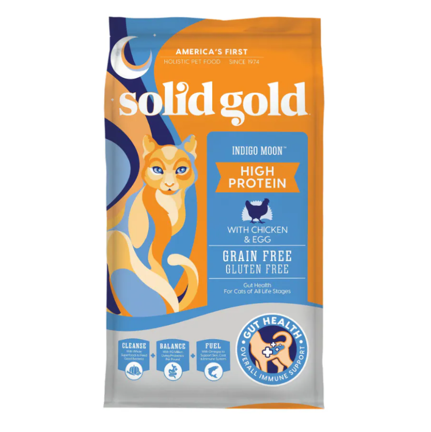 Solid Gold 素力高 無穀物雞肉抗敏全貓糧 6LB (3LB X 2包)