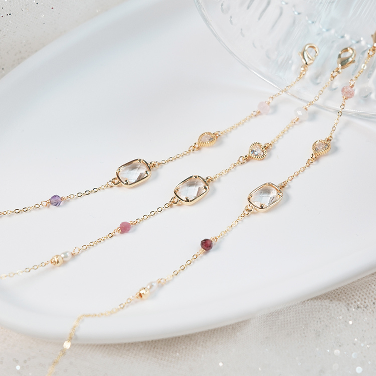 《女王禮》女神的喝采 • 愛心 – 寶石 – 手鍊 (隨機)