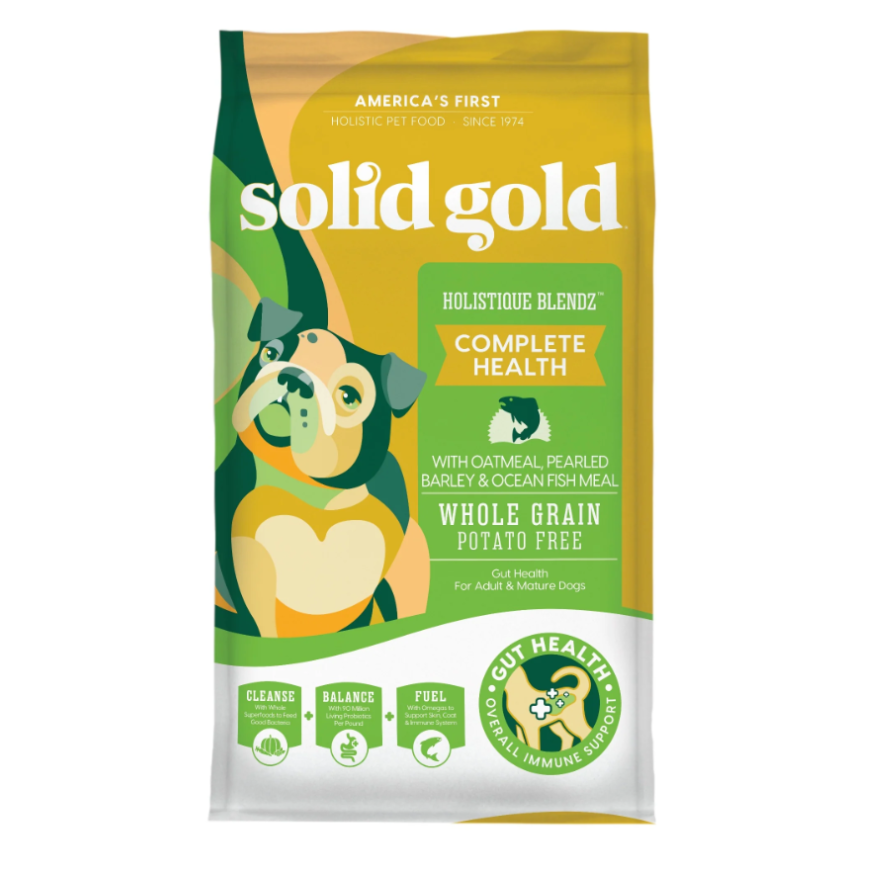 Solid Gold 素力高 抗敏減肥成犬糧 12LB (4LB X 3包)