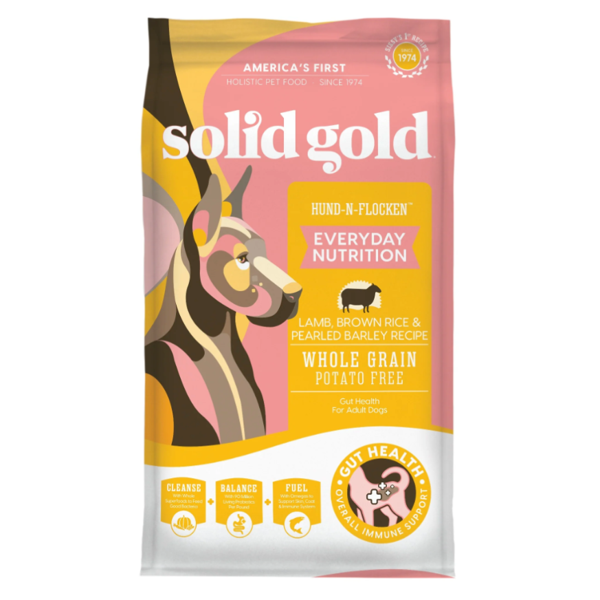 Solid Gold 素力高羊肉成犬糧 24LB