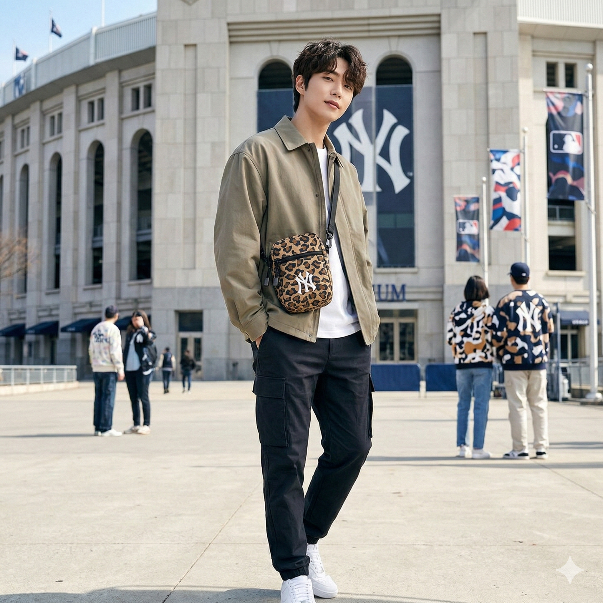 【預購】J0303602 MLB 斜咩包 YK-SD12