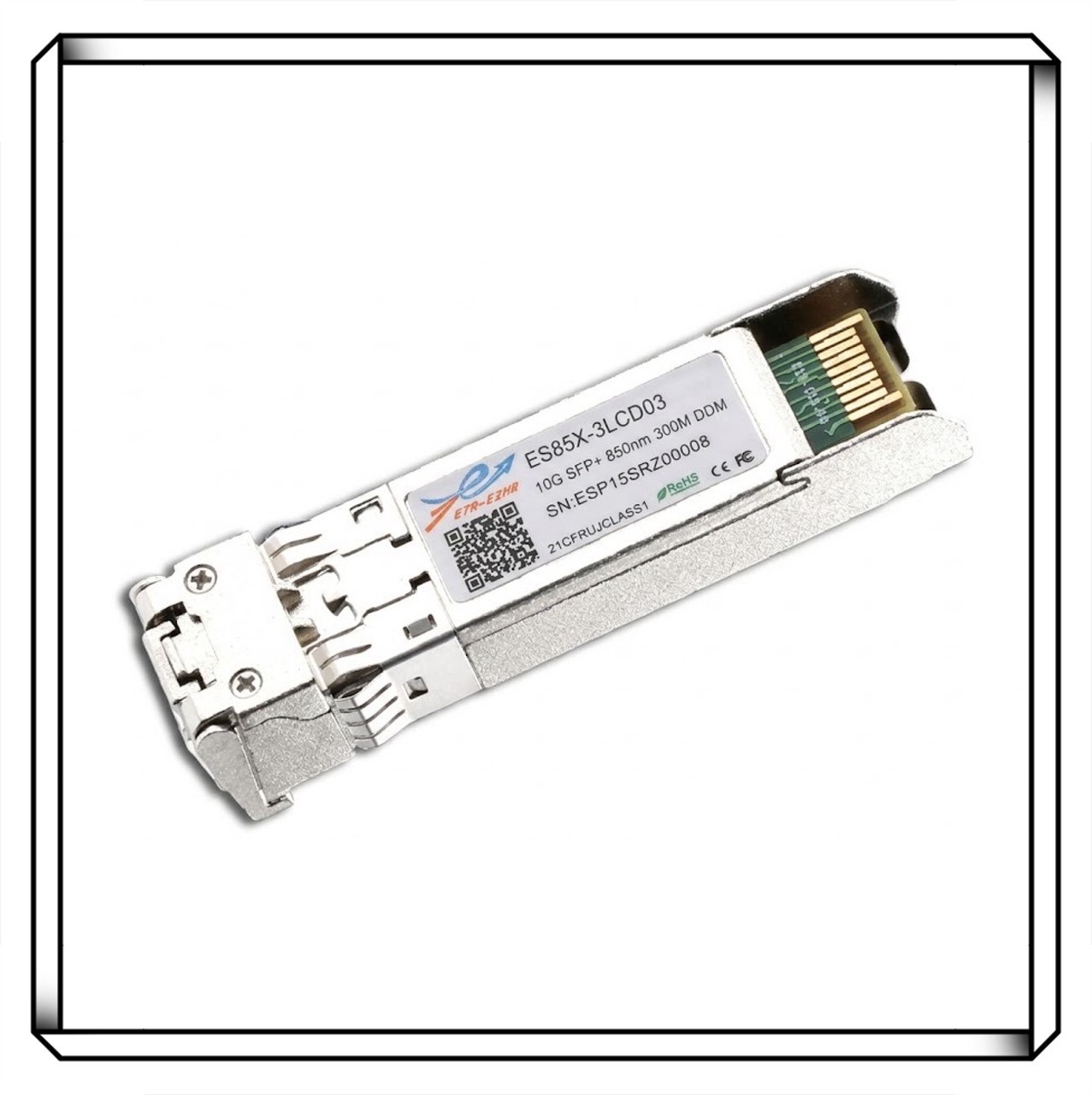 10G LC 光纖模組 多模 雙纖 SFP+ 萬兆 GBIC 光口模組
