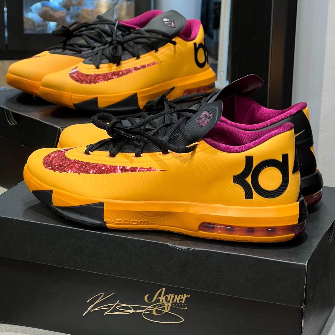 Nike KD 6 "Peanut Butter & Jelly" 雷射橙 籃球鞋 男鞋 IB6903-800