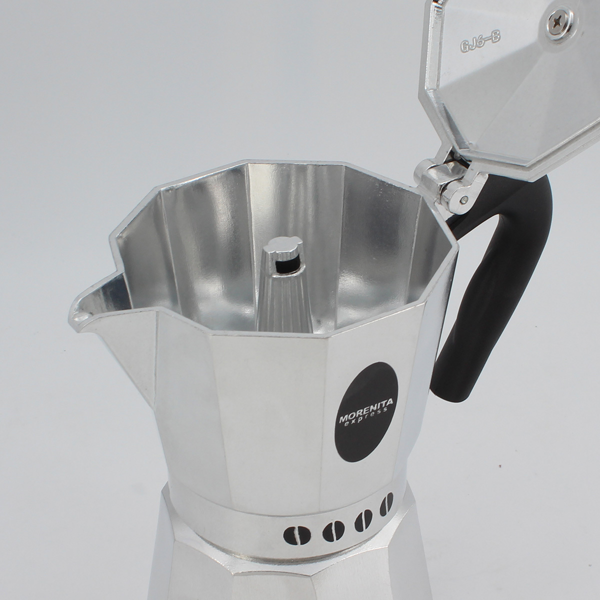 意大利 MORENITA 6杯裝鋁質摩卡咖啡壺 -0005996