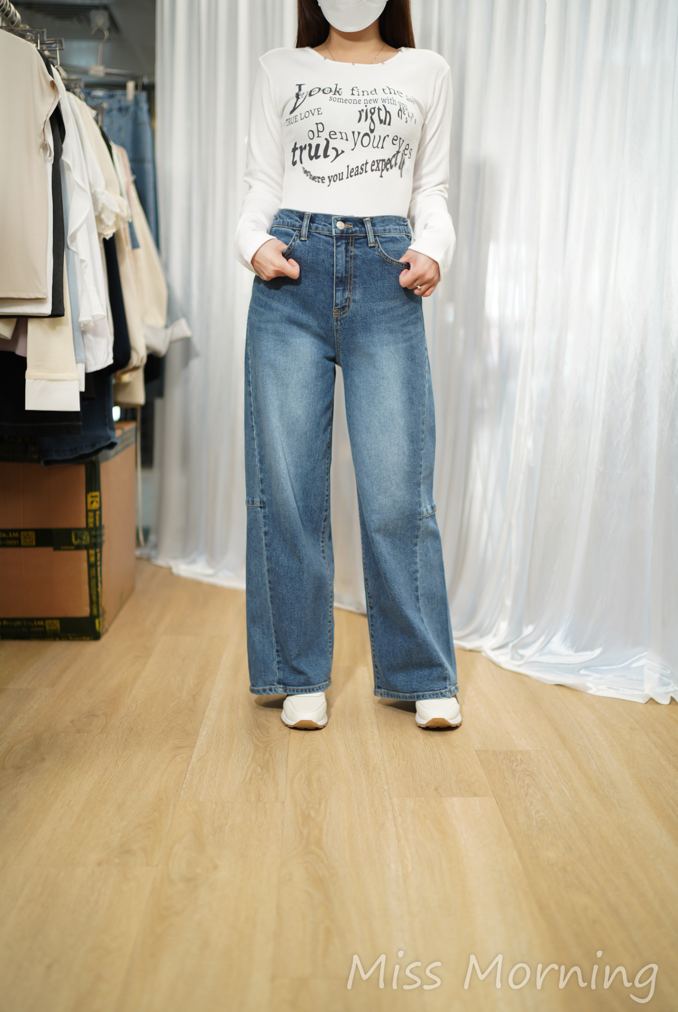 小釘珠領上衣(15077)