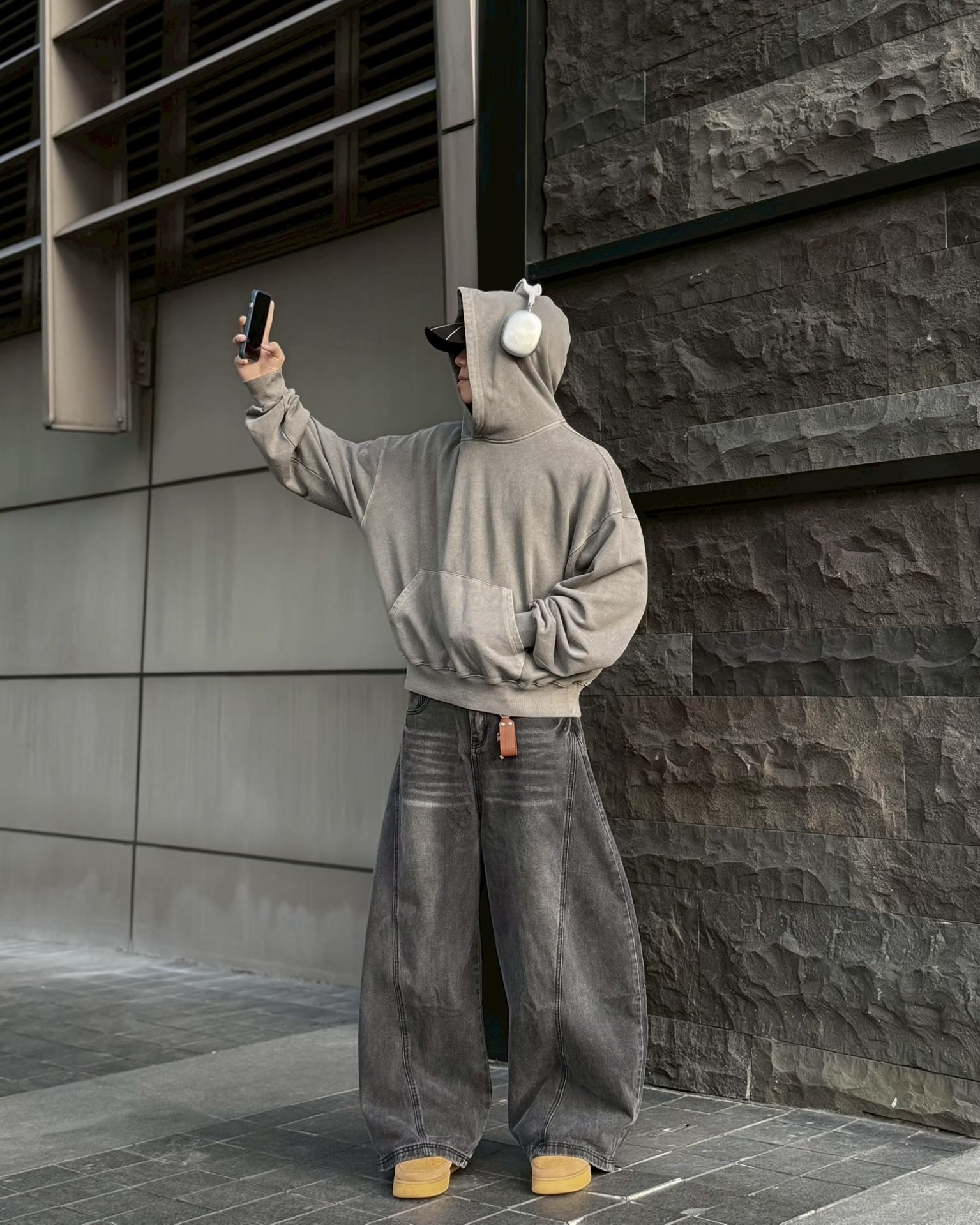 ＃腰圍可調節 完美 水洗 彎刀 牛仔 長褲 彎刀褲