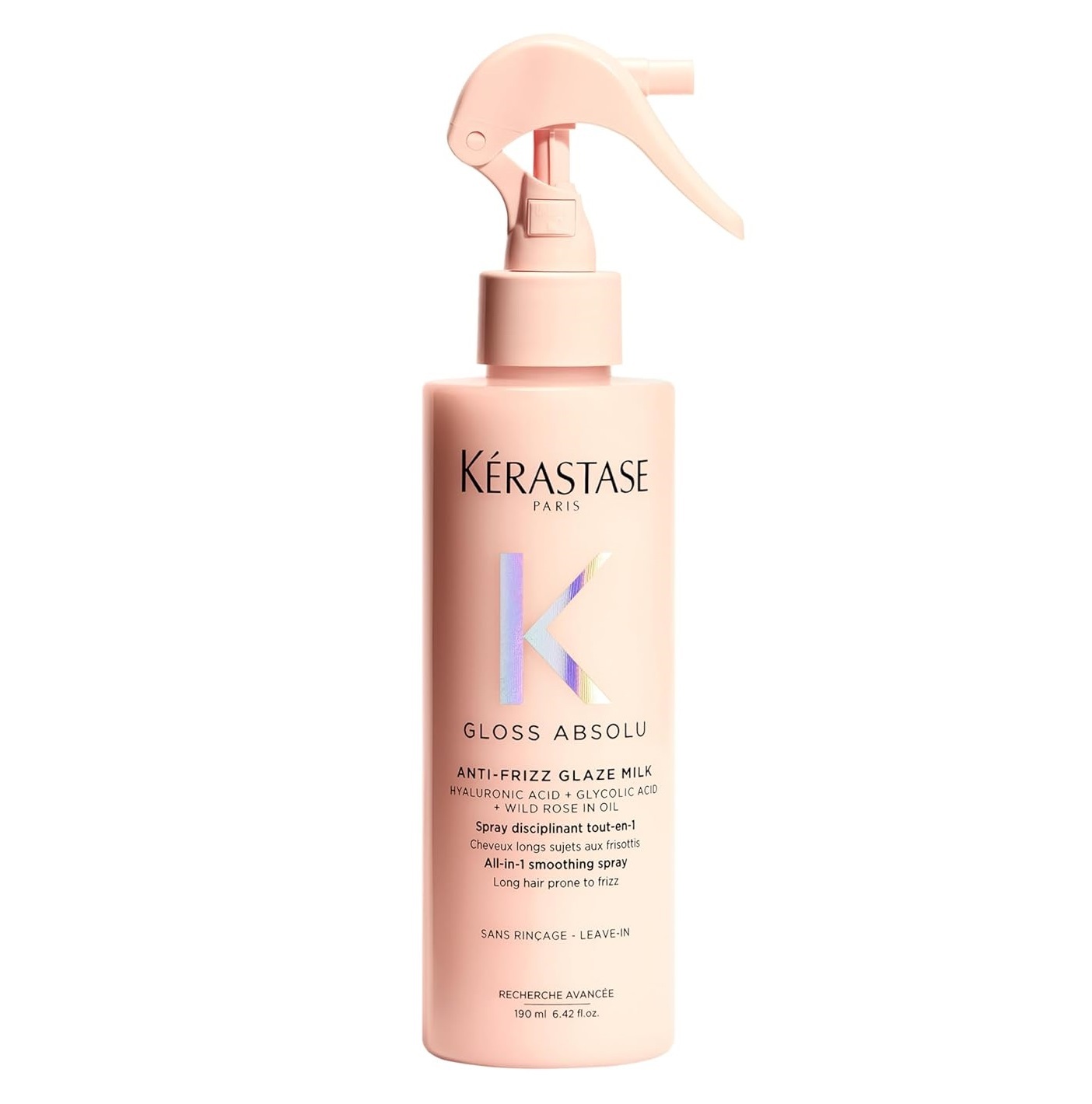 Kerastase GLOSS ABSOLU Anti-Frizz Glaze Milk 190ml 卡詩釉光玫瑰抗熱精華