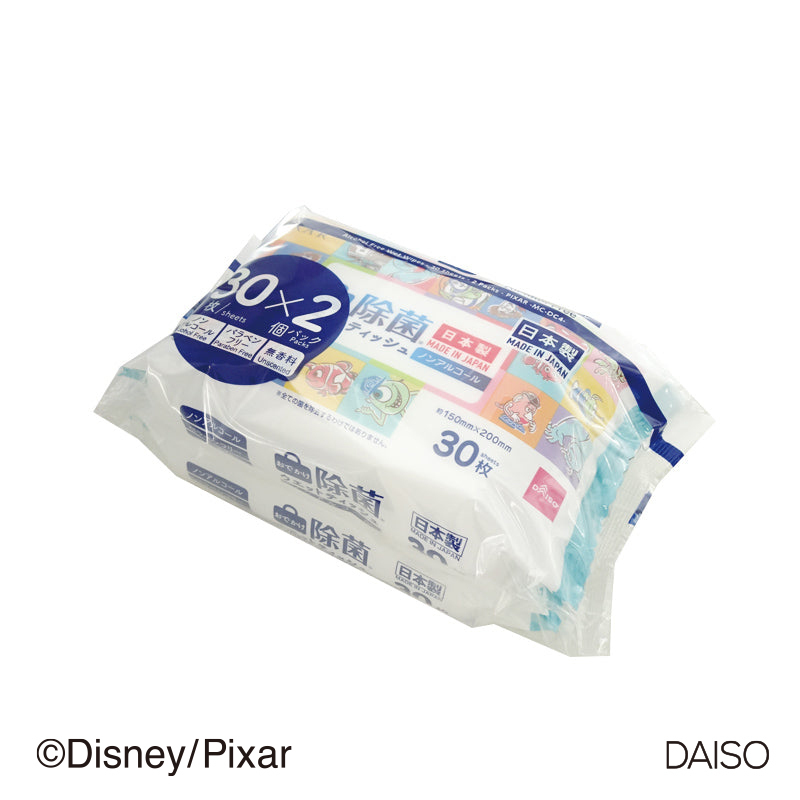 清潔濕巾/不含酒精 皮克斯 30枚×2包