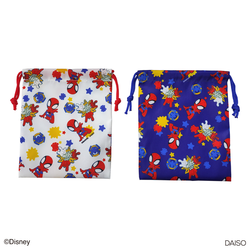 束口袋/蜘蛛人 15.5×19×0.3cm