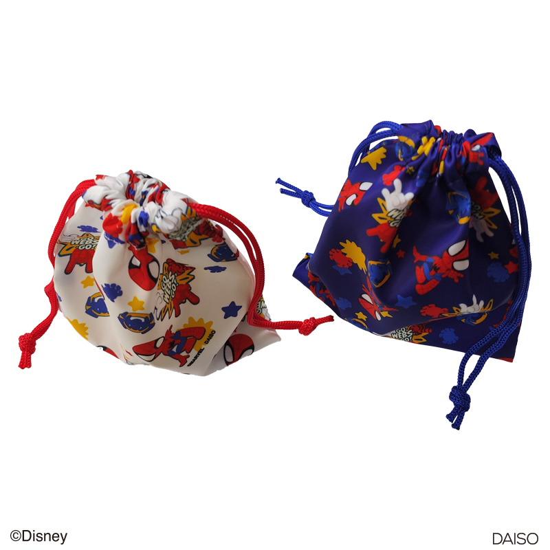 束口袋/蜘蛛人 15.5×19×0.3cm