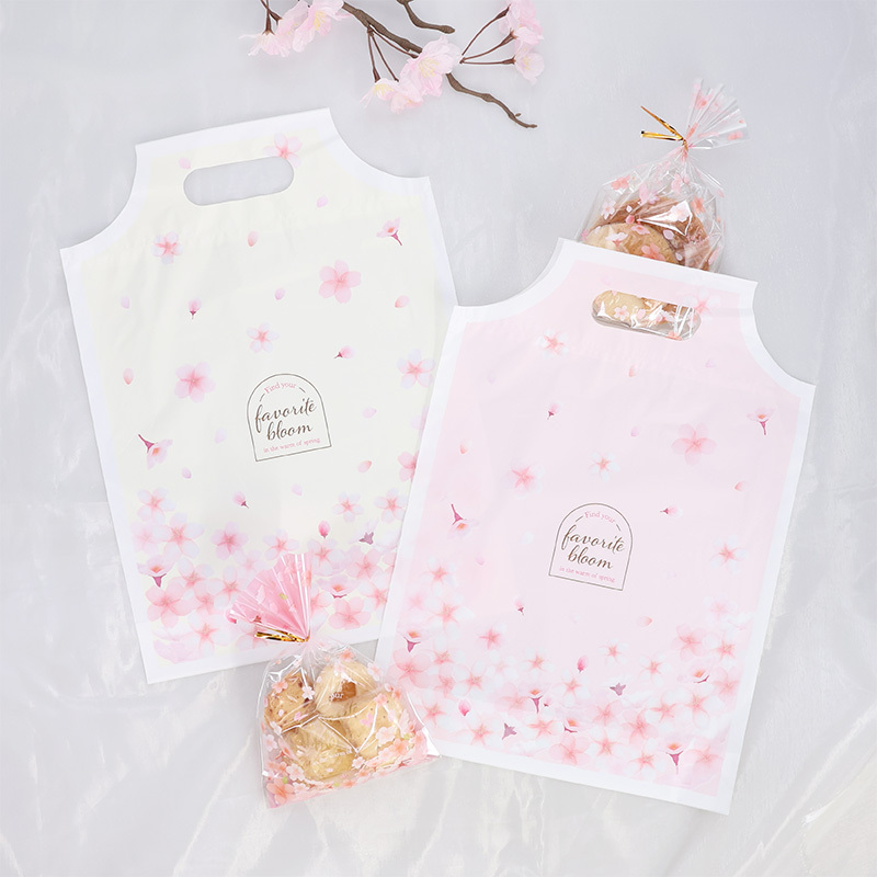 手提袋/櫻花 4入 25×35×8cm