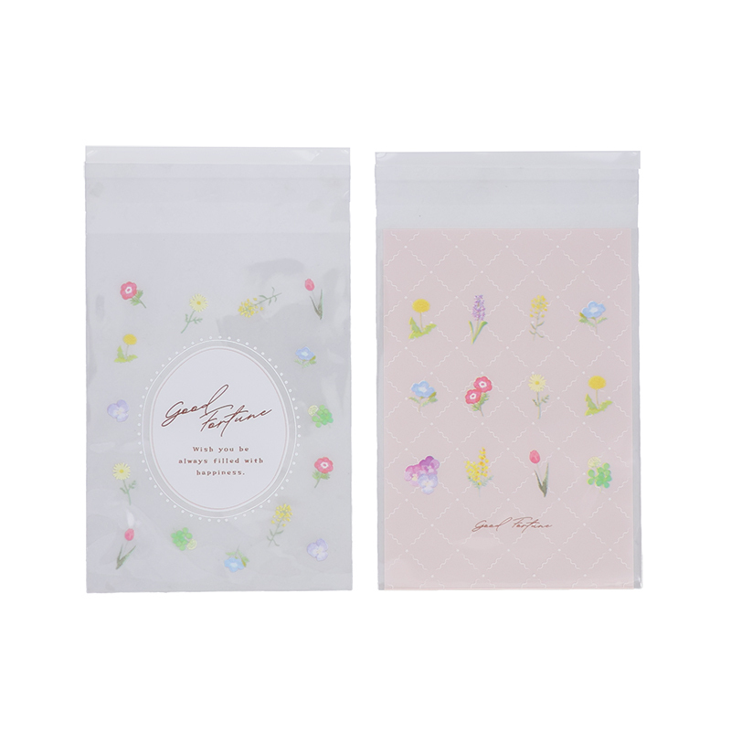 自黏袋/春季花卉 12入 9.5×13cm