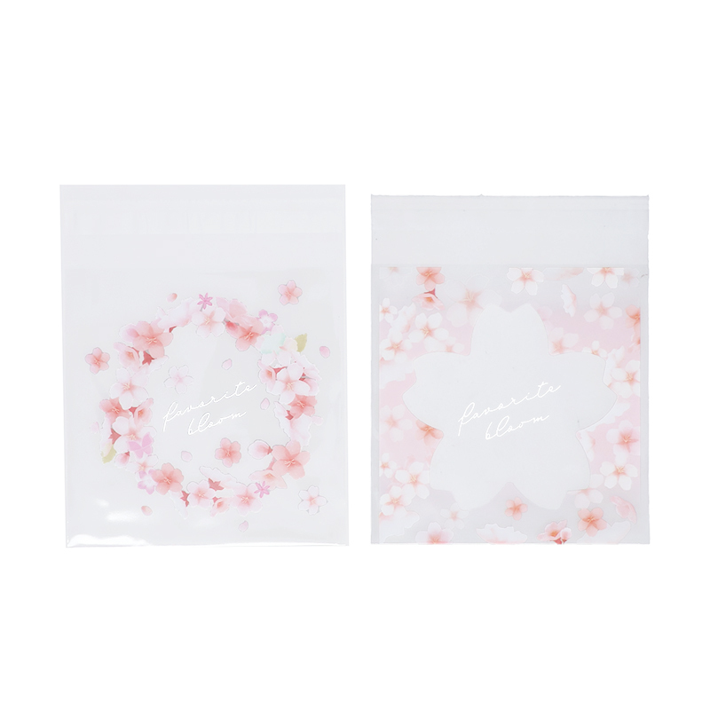 自黏袋/櫻花 16入 10×10cm