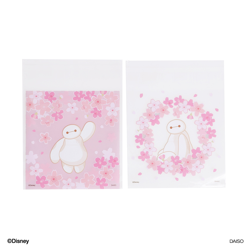 自黏袋/櫻花 杯麵 10入 10×10cm