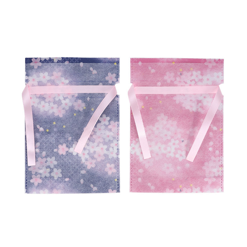 束口袋/和風櫻花 16×23×5cm
