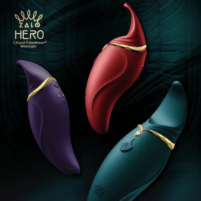 Zalo Hero 陰蒂撩動震動按摩器