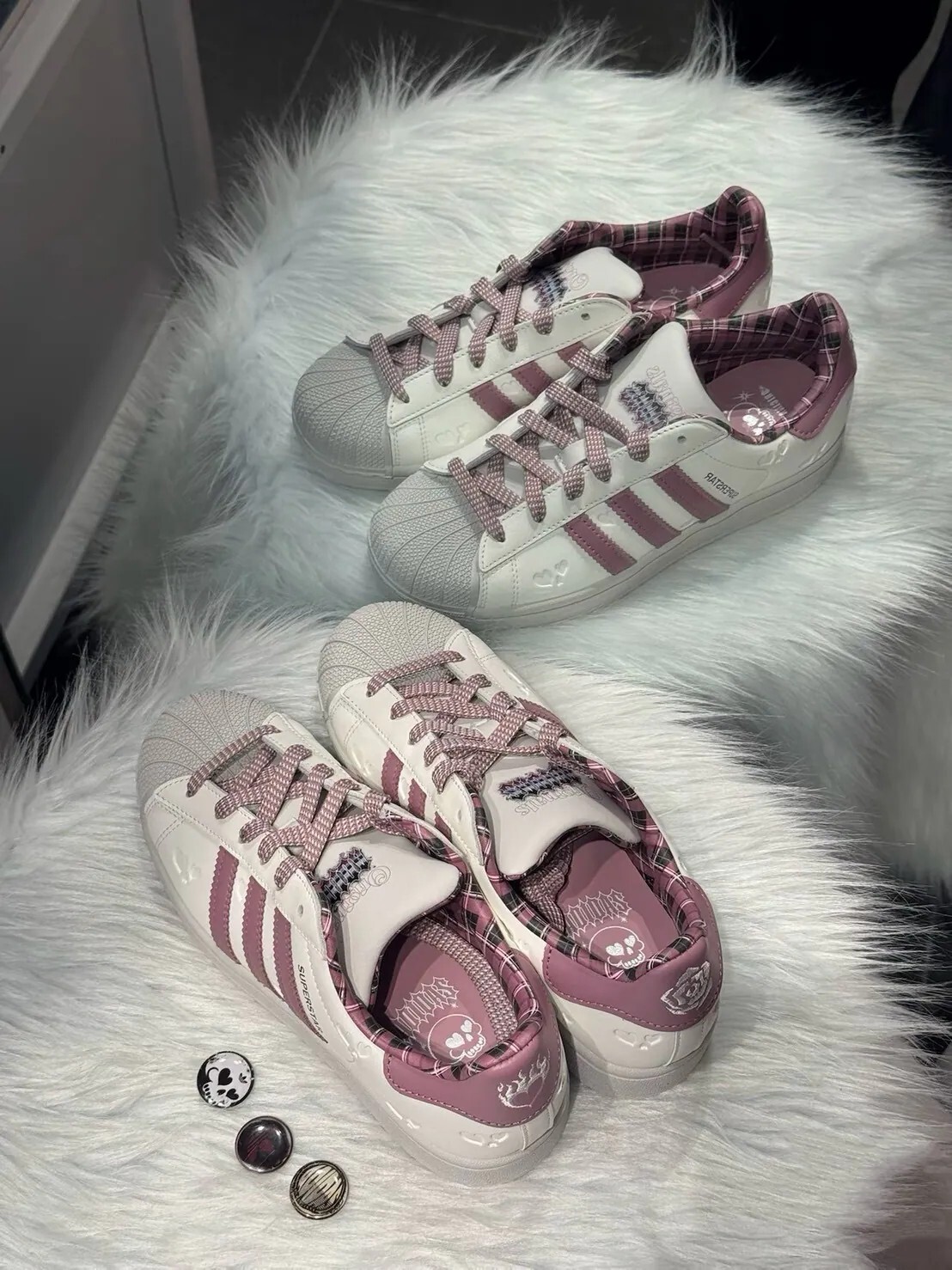 <美樂蒂配色💗> Adidas Originals Superstar 2 情人節限定款 粉白色 貝殼鞋