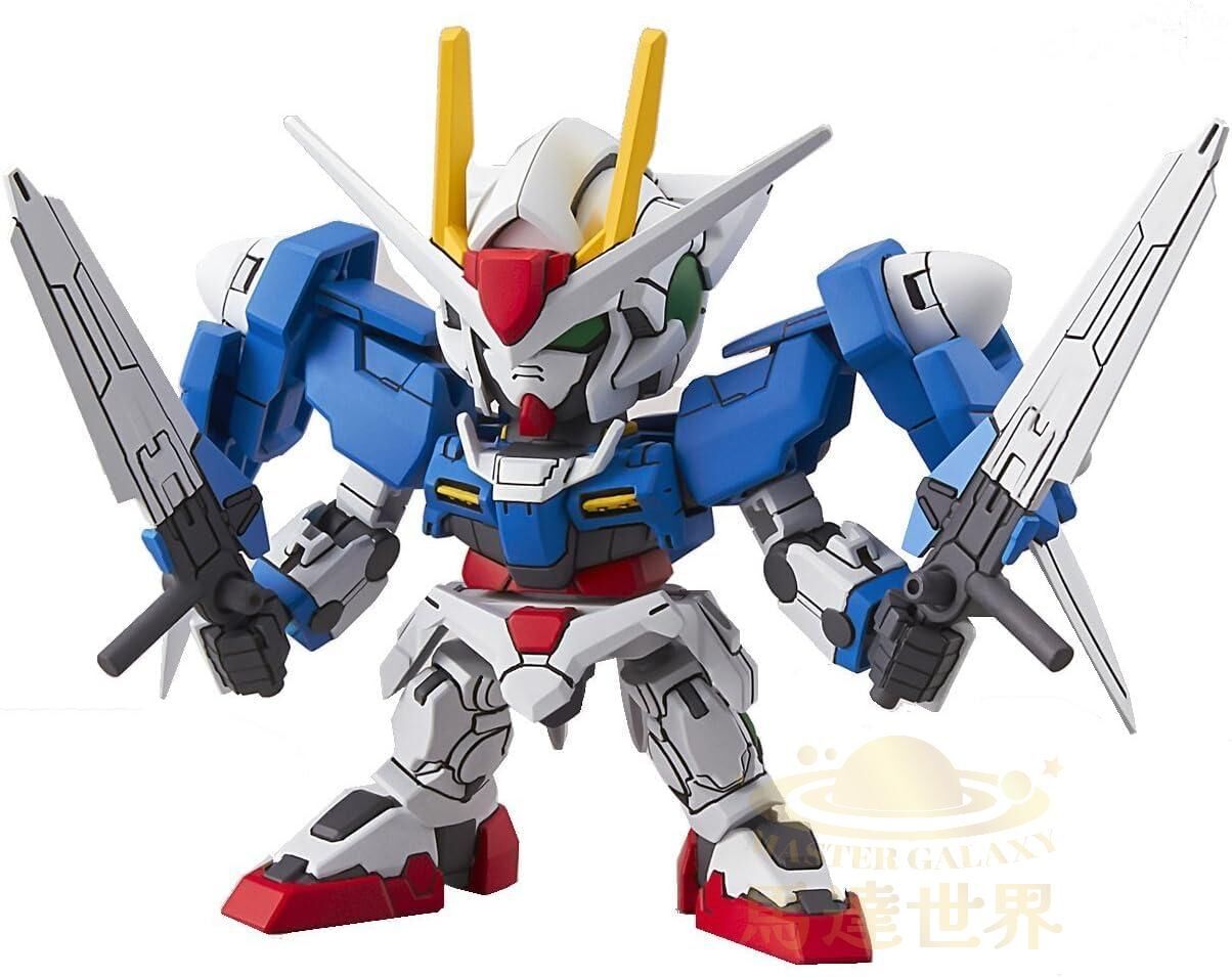 SD 鋼彈 EX 標準機動戰士鋼彈 00 鋼彈已上色塑膠模型