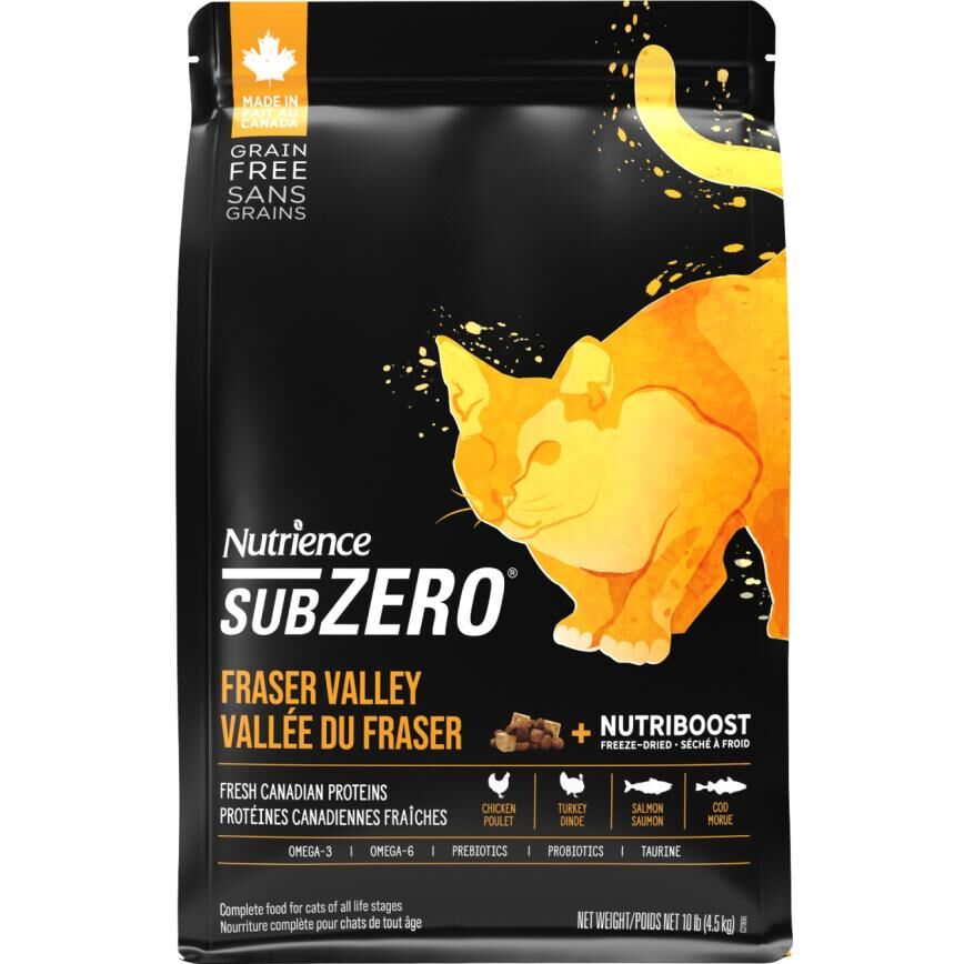Nutrience – Subzero凍乾鮮雞肉 無穀物全貓配方 10lb
