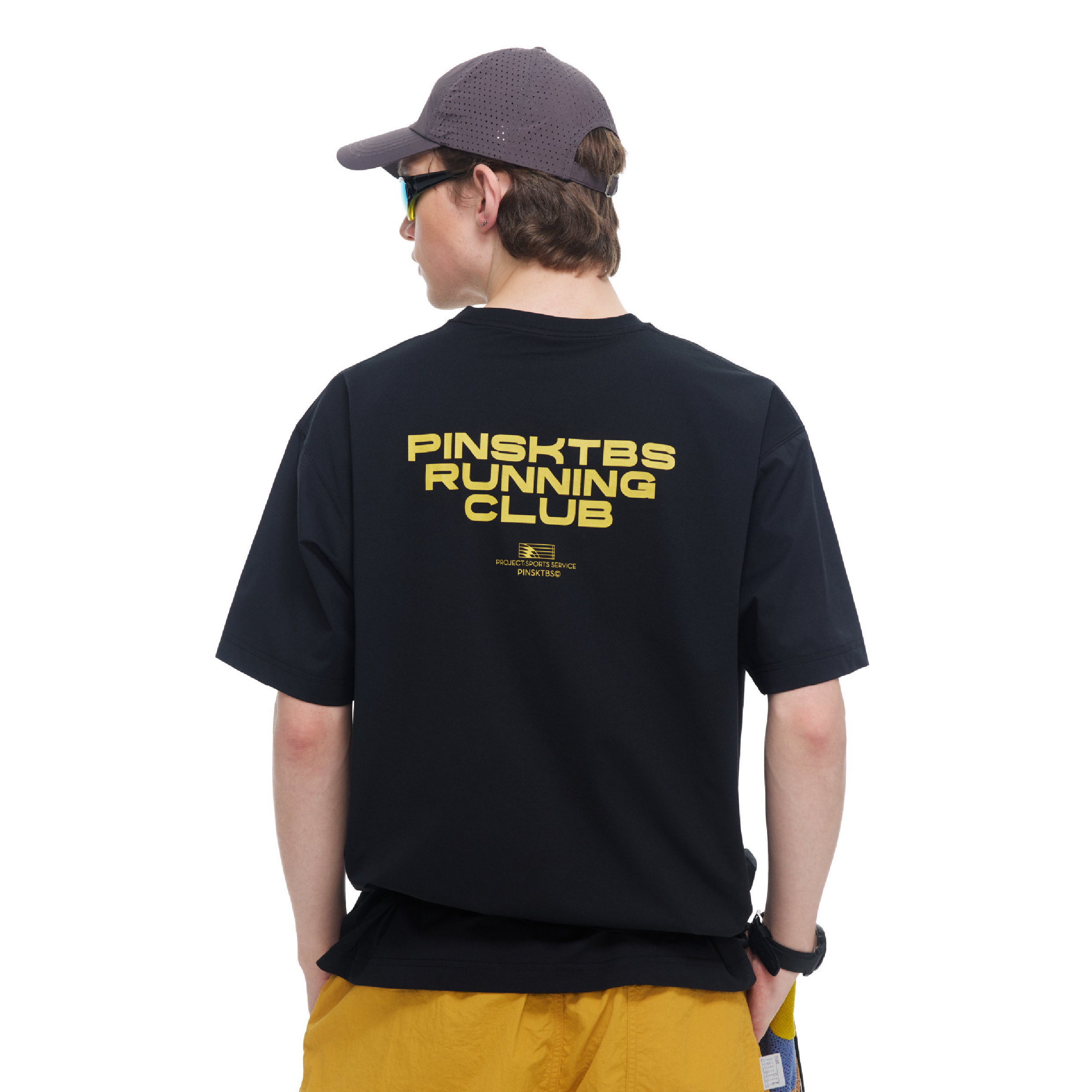 PIN SKTBS Running Print Tee 字母印花 速乾短袖Tee [P-T0426]