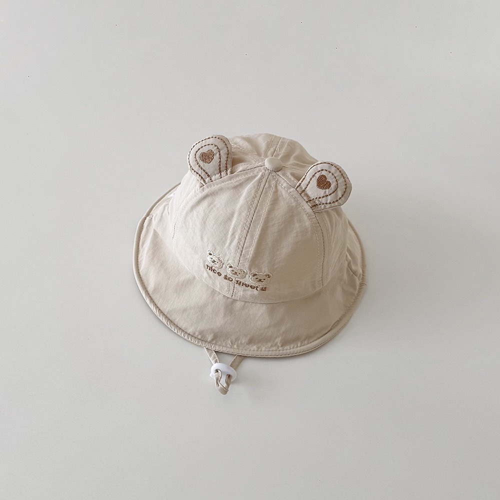 三隻小熊耳朵漁夫帽