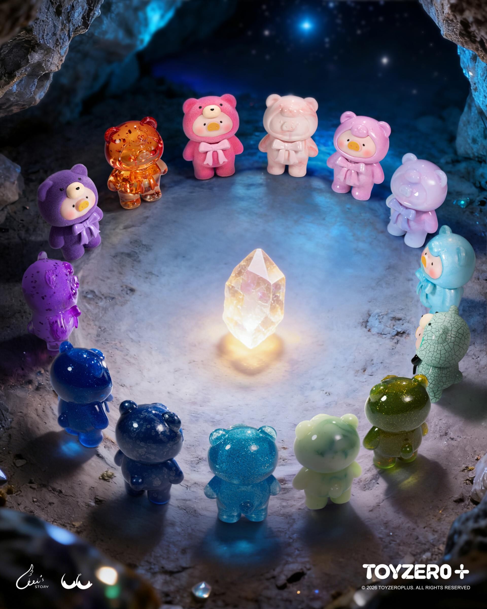 罐頭豬LuLu 泰迪MINI - 礦石採集所系列盲袋
