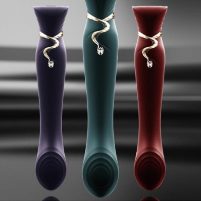 Zalo Queen Set 可加熱 & APP控制G點按摩/吸吮按摩棒