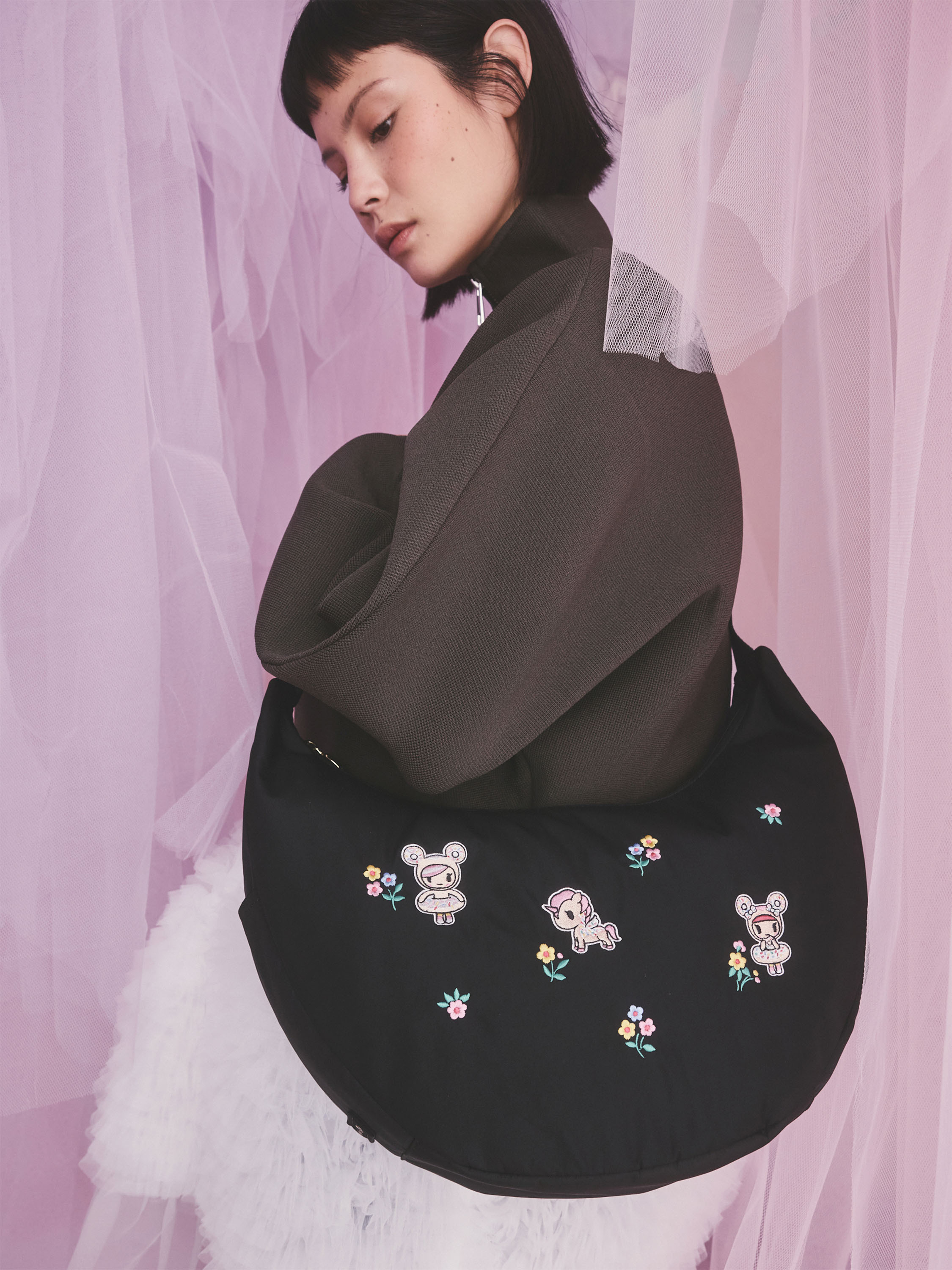 tokidoki Ditsy 半月形斜背包