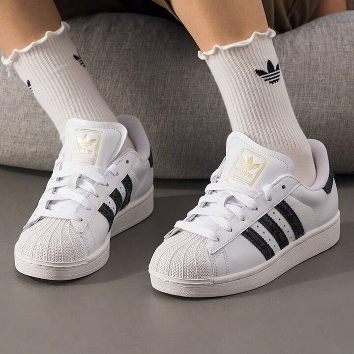 <蛇蛇駕到😎快速出貨>Adidas Superstar II  蛇紋皮革 貝殼鞋 黑蟒蛇🐍
