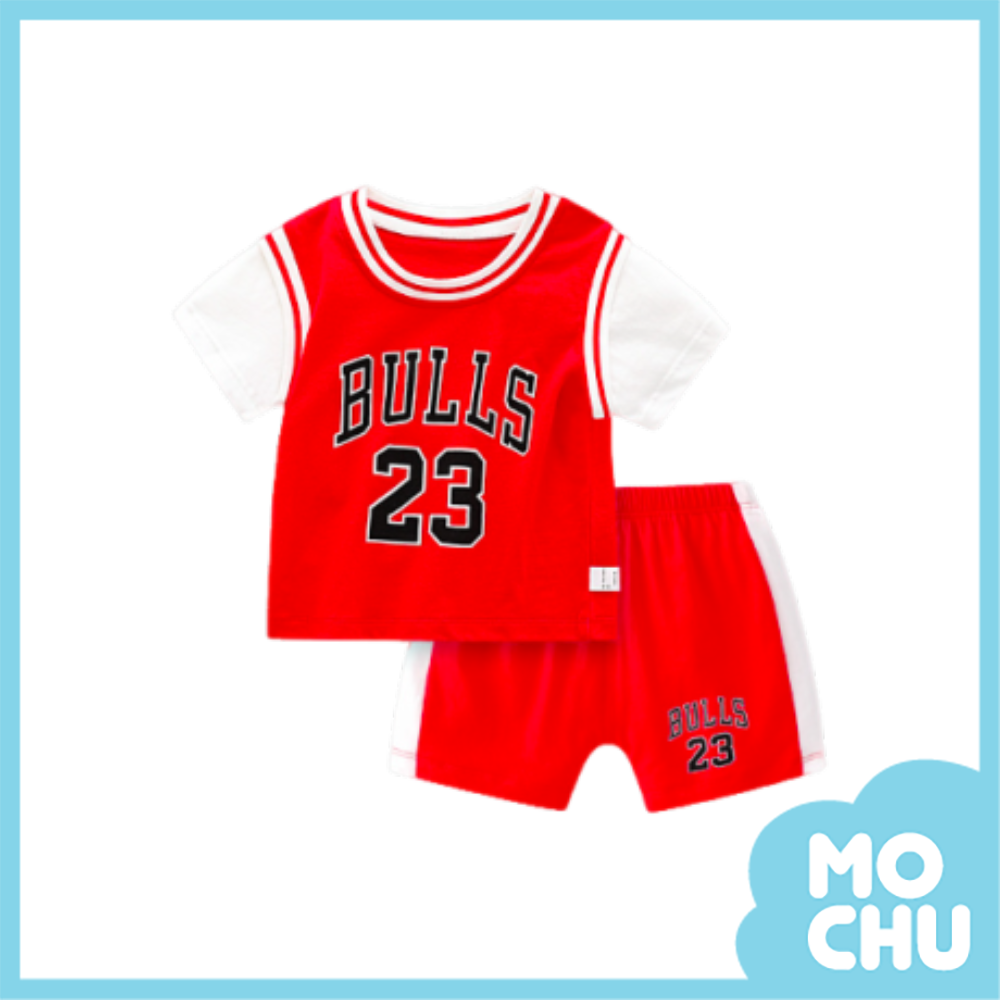 籃球服短袖家居套裝(二色)