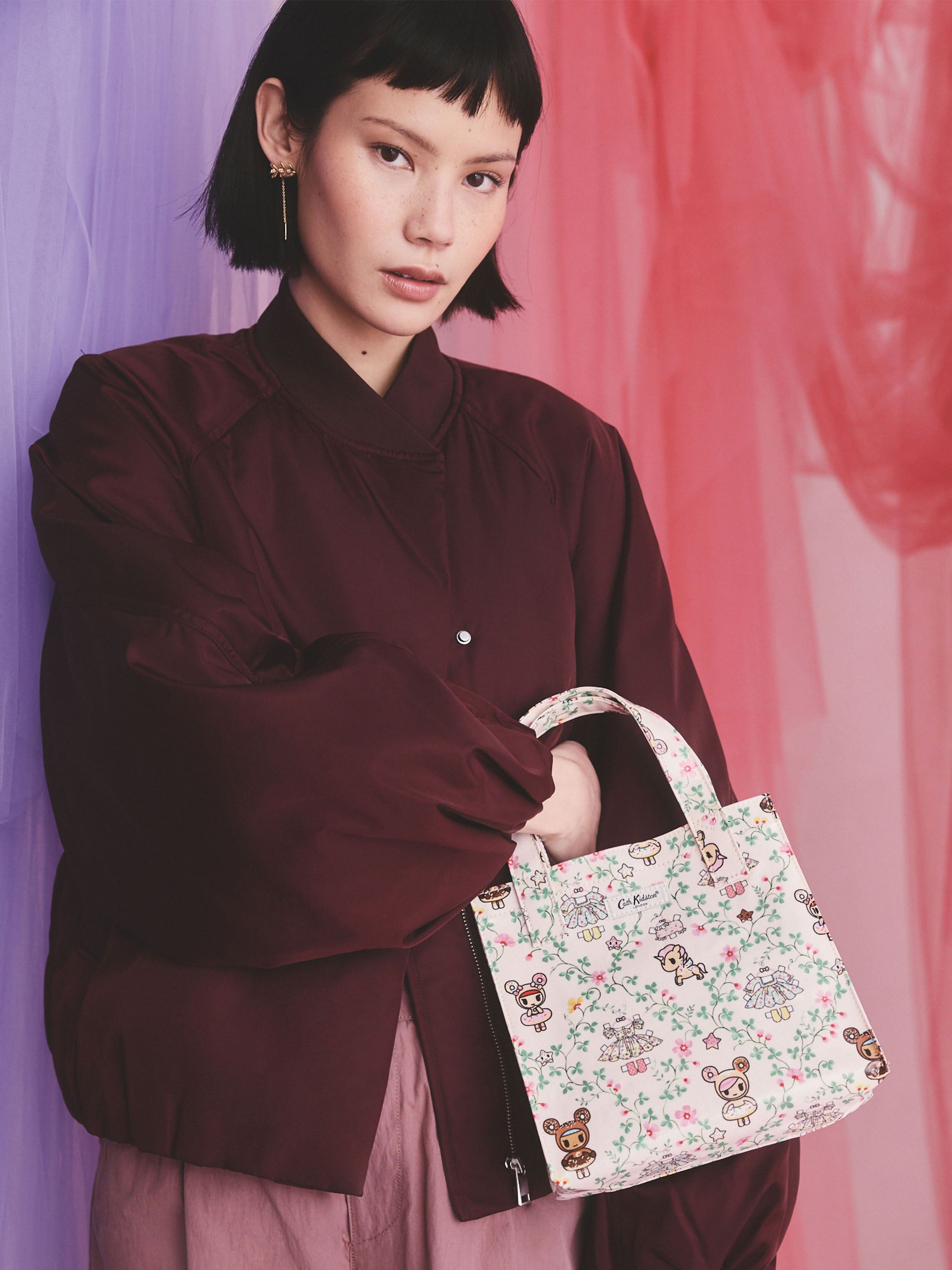 tokidoki Paper Dresses 防潑水萬用小手提袋