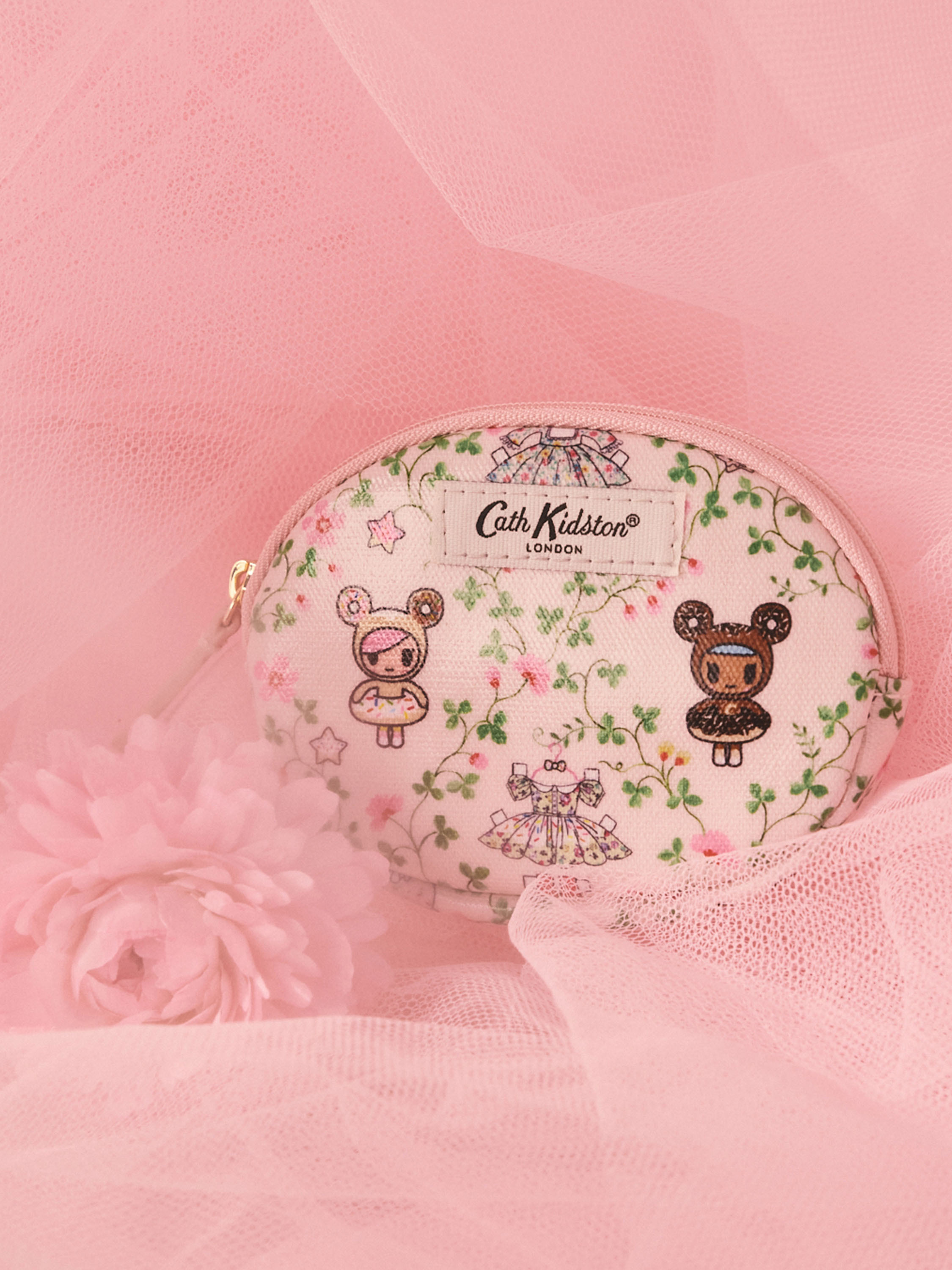 tokidoki Paper Dresses 蛋形拉鍊零錢包