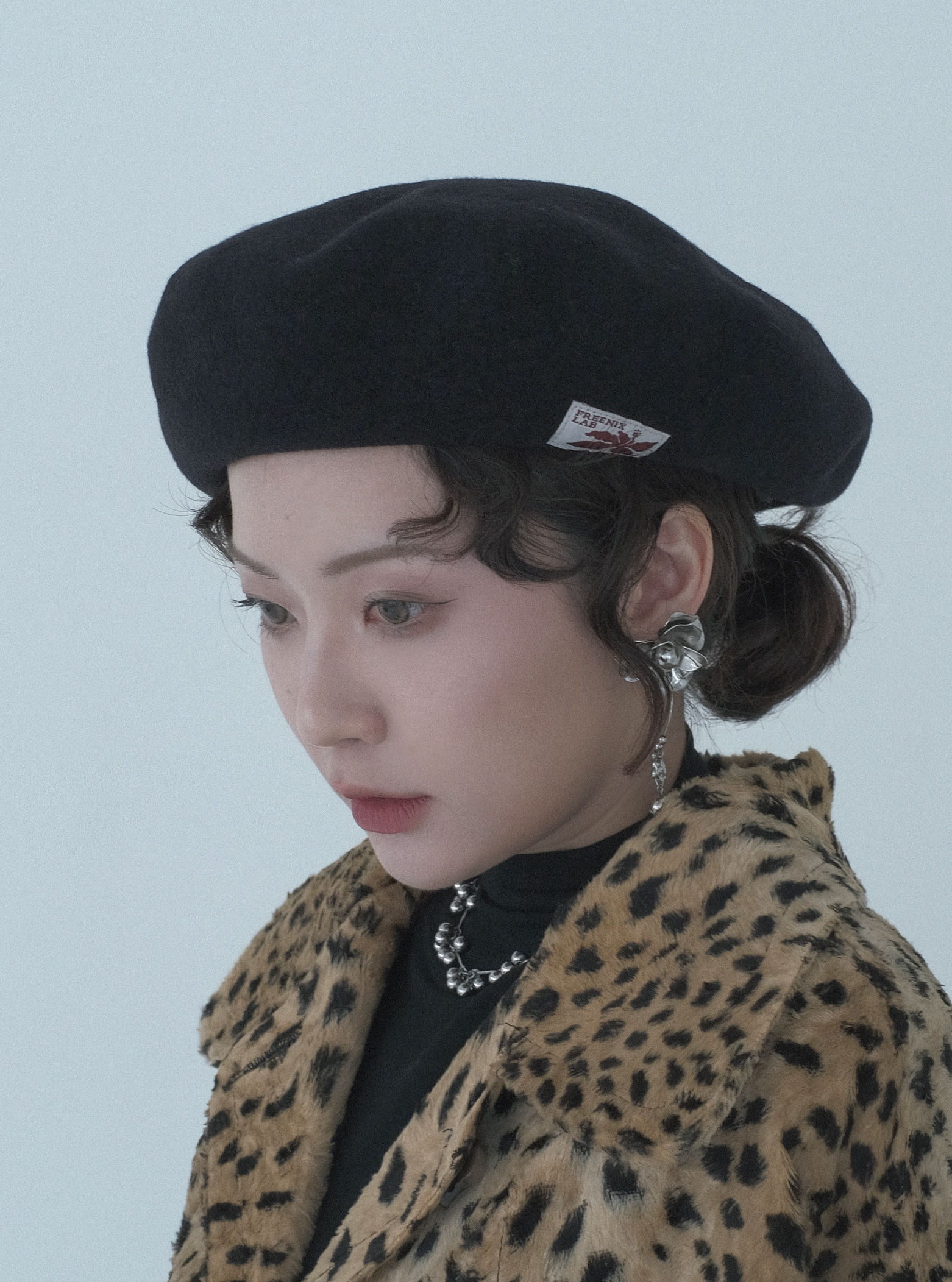 純羊毛手工貝雷帽 台灣製 立體版型設計