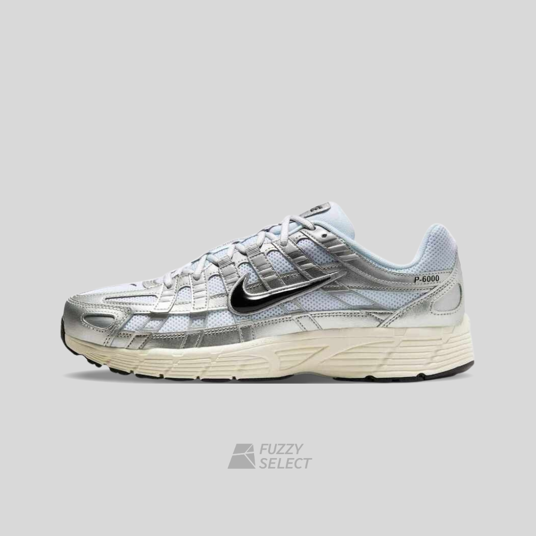 【逢甲 FUZZY】Nike P-6000 "White Metallic Silver" 銀黑 CD6404-105