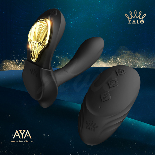Zalo Aya 組合式穿戴按摩器 黑色