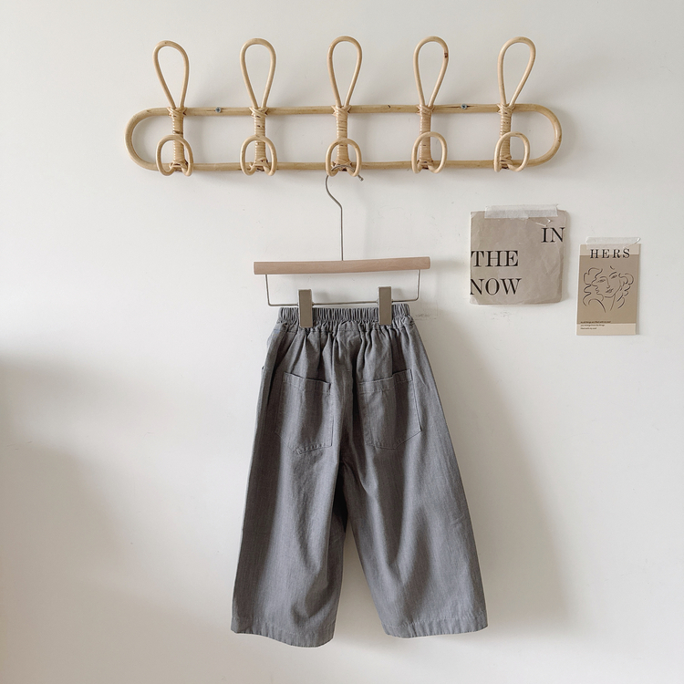 日系百搭休閒長褲